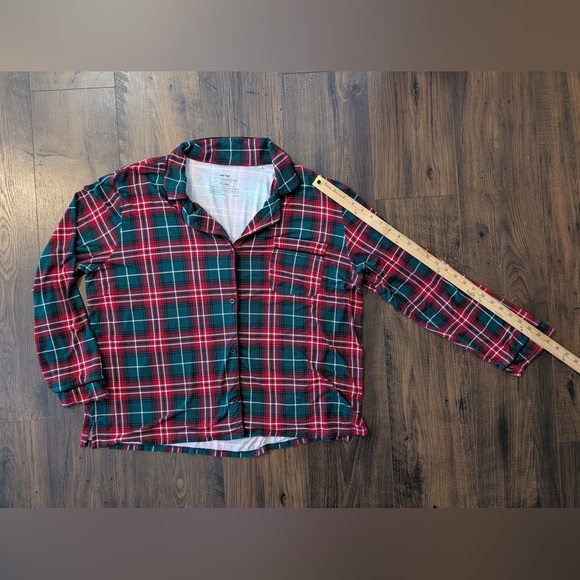 Little Sleepies Women’s Pajama Set in Fireside Plaid Size XL - Picture 8 of 11